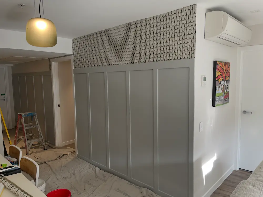 wallpaper feature wall arthurs point